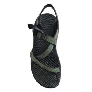 Chaco Z/1 Outdoor Hiking Sandals Vibram Sole Strappy Flat Classic Green 12